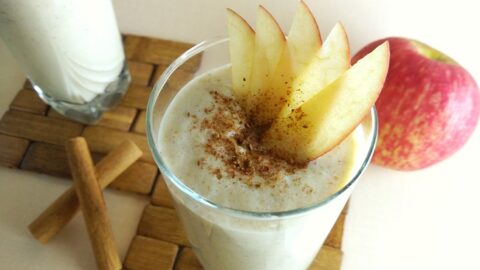 Apple Pie Smoothie | Apple Cinnamon Milkshake