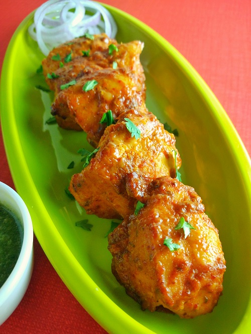 Piri Piri Chicken Tikka | Restaurant-Style Murg Tikka