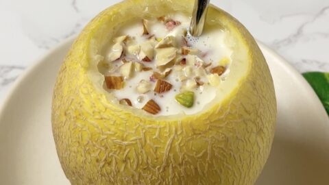 Muskmelon/Kharbuja Milkshake Recipe