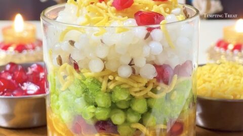 Layered Sabudana Chaat Recipe