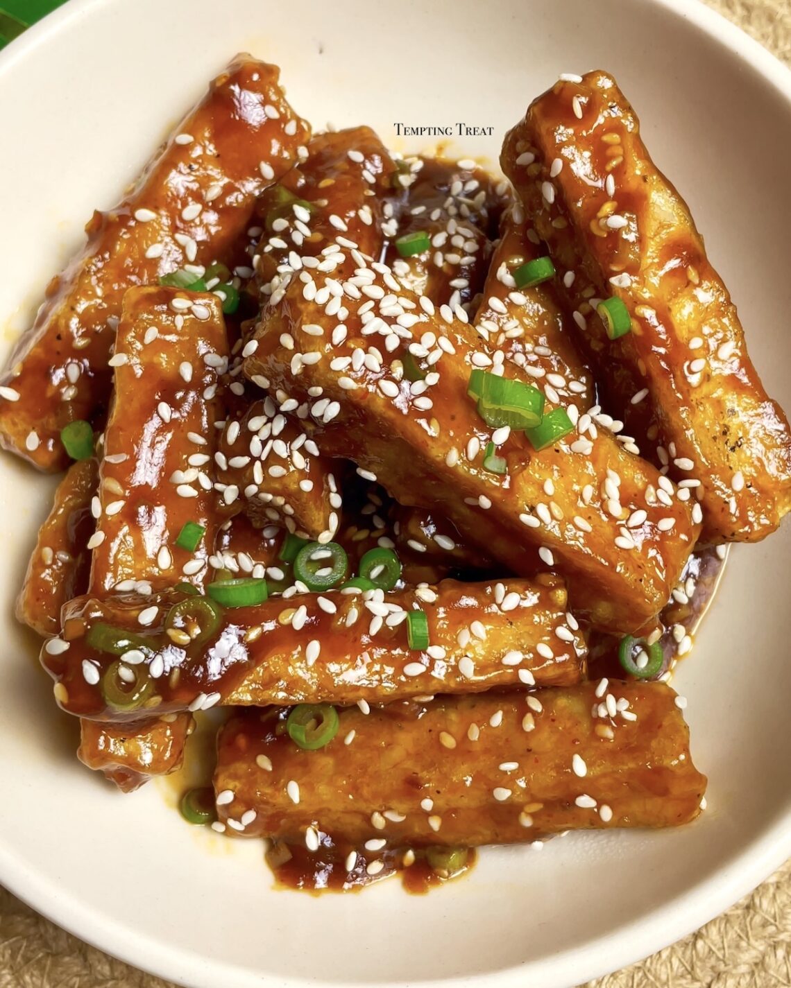 Crispy Chilli Garlic Tofu Fries (Vegan Recipe)