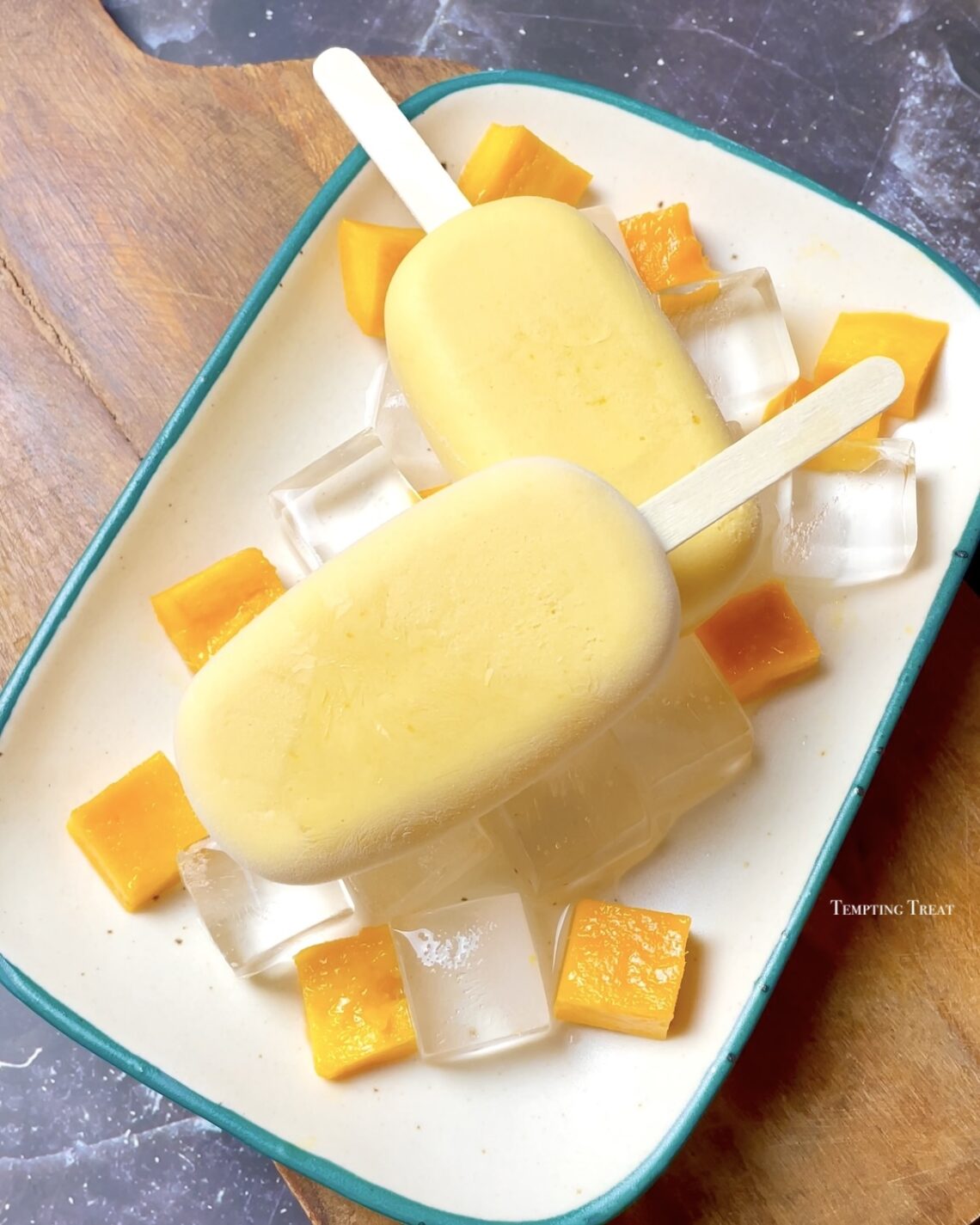 3-Ingredient Mango Ice Cream