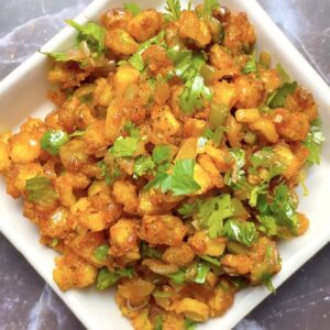 Crispy Corn Chaat Recipe