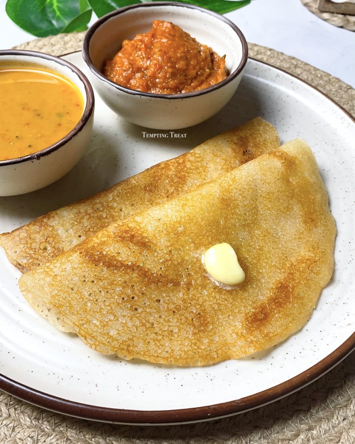 Instant Benne Dosa Recipe