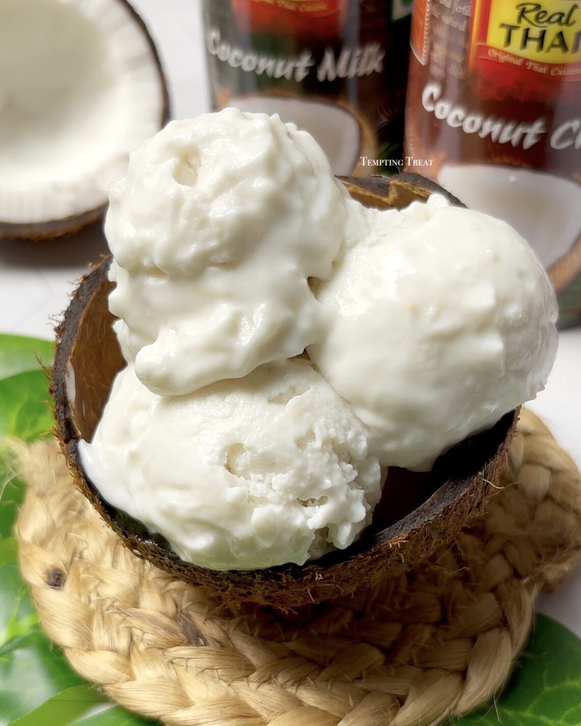 Tender Coconut Ice Cream Recipe