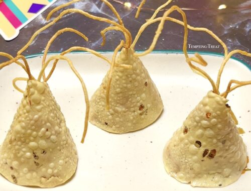 Crispy Papad Anar Recipe