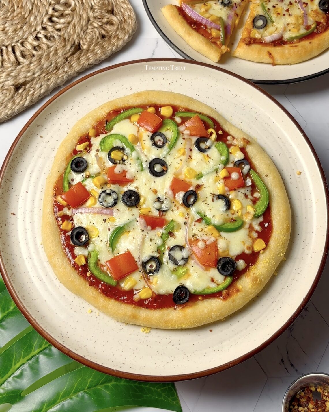 Homemade Veg Pizza Recipe