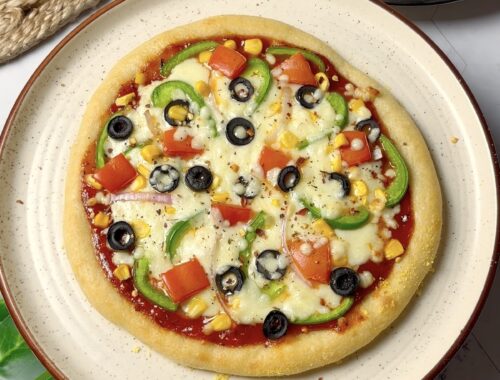 Homemade Veg Pizza Recipe