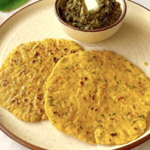 Mooli Methi Makki Roti Recipe | Soft Makki Ki Roti Recipe