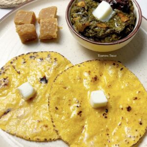 Punjabi Style Makki Ki Roti Sarson Ka Saag Recipe