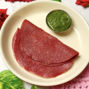 Beetroot Oats Chilla Recipe for Weight Loss