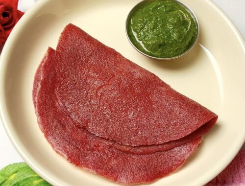 Beetroot Oats Chilla Recipe for Weight Loss