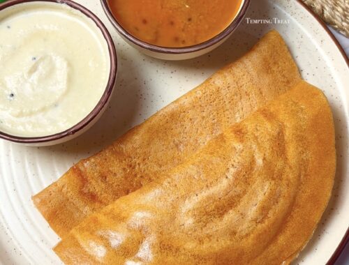 Masoor Carrot Dosa Recipe