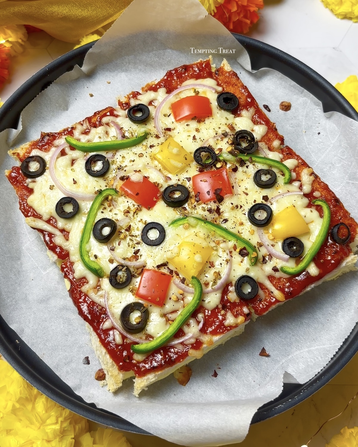 Pull-Apart Cheese Burst Pizza Toast Recipe