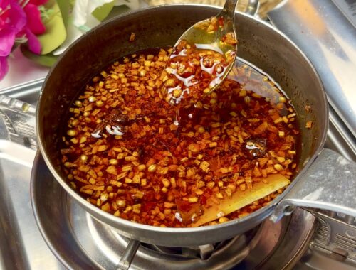 homemade chilli oil