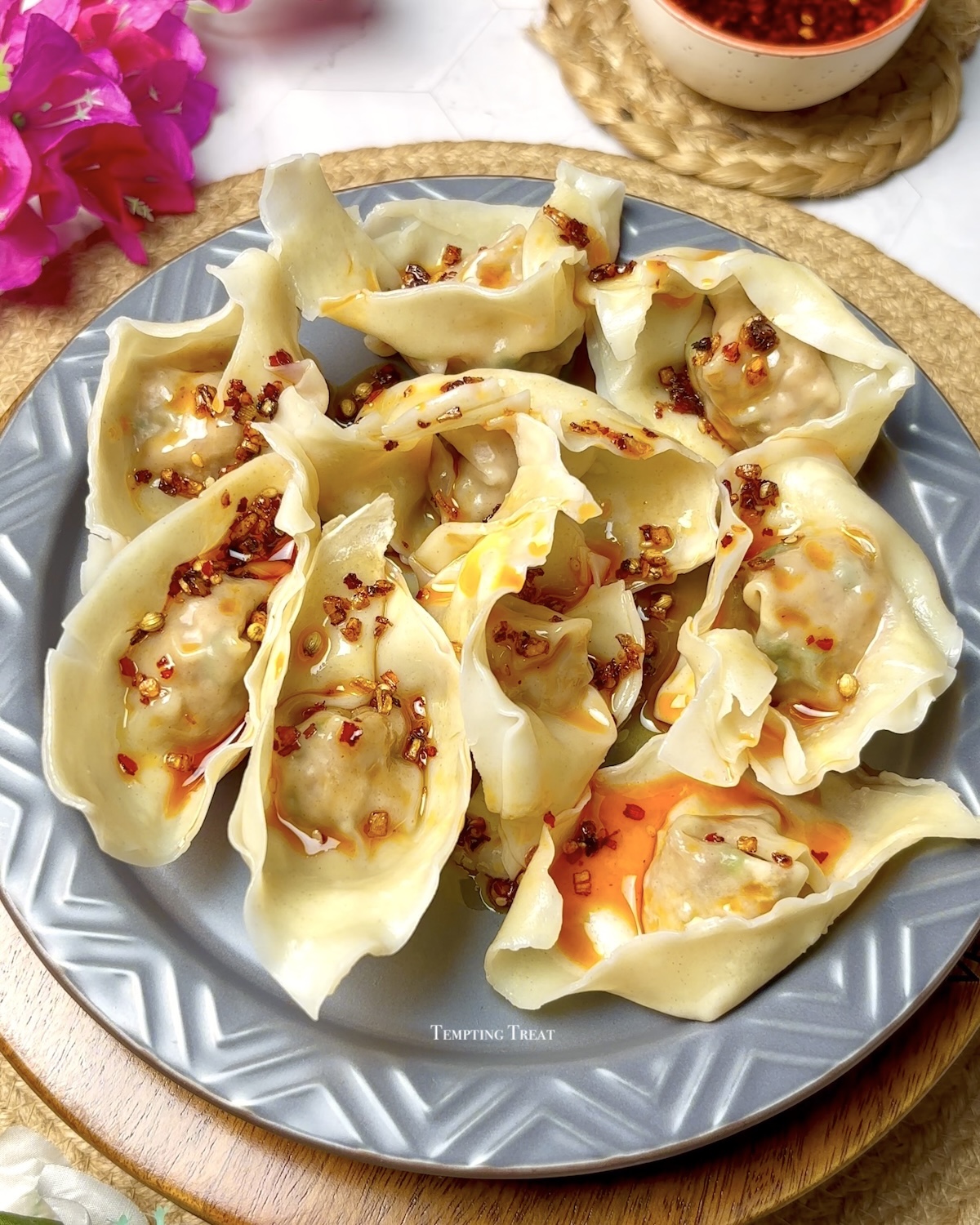 Easy Chicken Wontons
