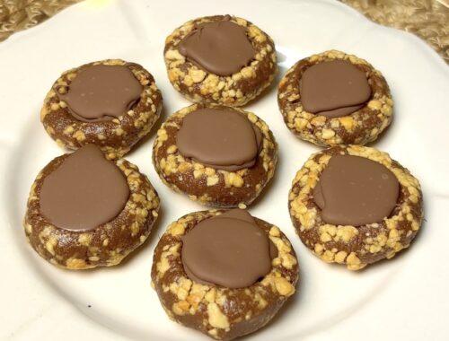 Quick No-Bake Peanut Butter Cookie Cups Recipe (Video Tutorial)