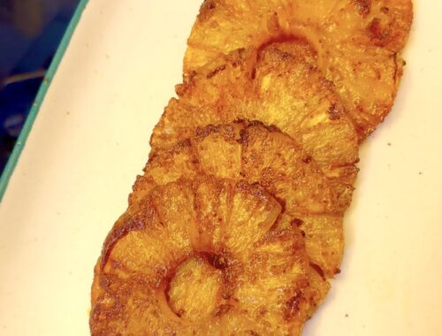how to make grilled pineapple on tawa