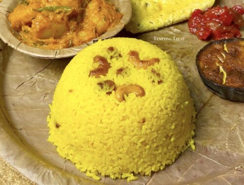 Basanti Pulao with Gobindobhog rice